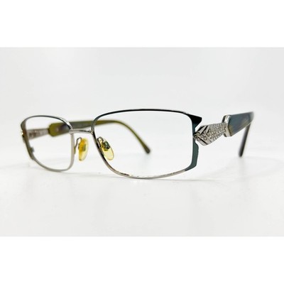 Diva Eyeglasses Women Silver  Rhinestone Rectangular 5303 53-16-133