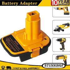 Adapter for Dewalt for Milwaukee 18V Li-ion Battery Convert to for Dewalt Ni-Cad