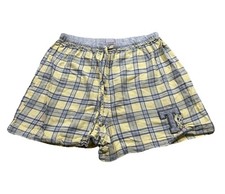 VTG Looney Tunes Tweety Bird Plaid Loungewear Sleepwear Pajama Cozy Shorts L