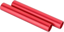CAMVATE 15mm Aluminum Rod Pair (Red, 3.94") - 3562 Red 