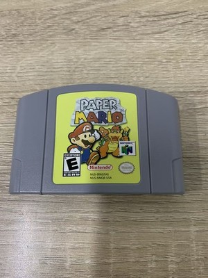 N64 For Nintendo 64 Paper Mario Console
