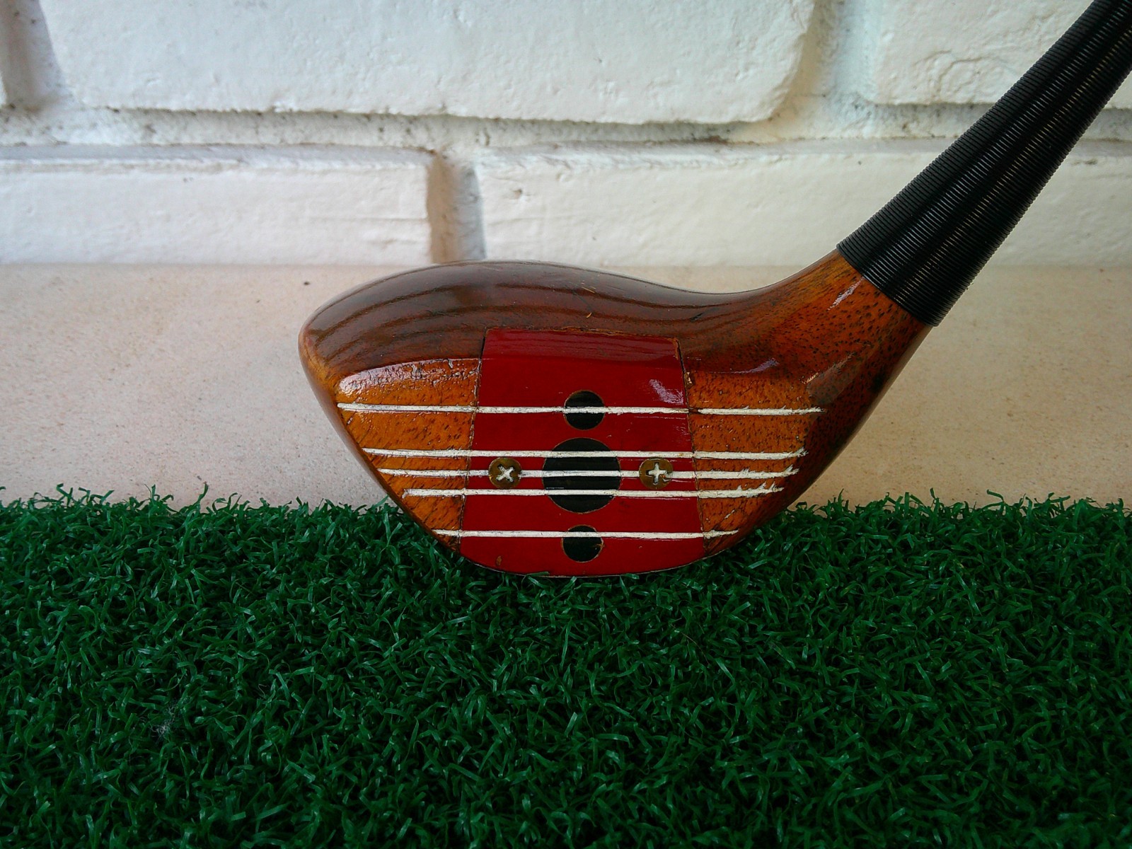 как выглядит 1940s MacGregor Registered Persimmon 2-Wood w/ True Temper Stiff Shaft фото