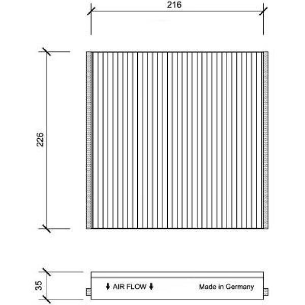 Innenraumfilter Passend FüR Citroen Citroen Berlingo/Xsatra-image
