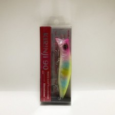 Megabass KIRINJI 90 Hard Lure #PH GHOST CANDY 12.5g 3.54in Used Fishing Bait