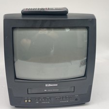 VTG 2003 Emerson 13" TV/VCR Combo Retro CRTV Gaming EWC1303 PARTLY WORKING