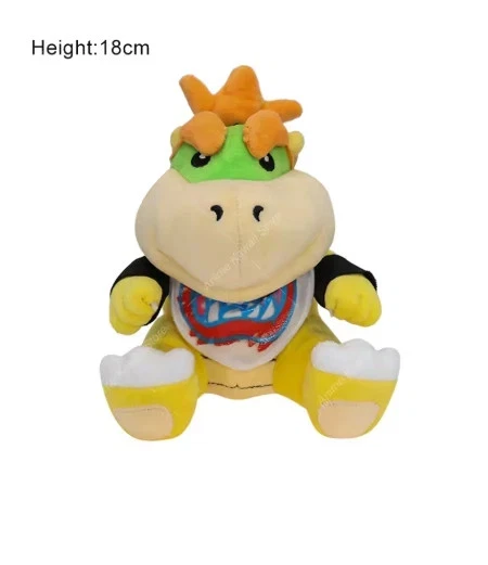 Super Mario Bros 7" Baby Bowser Jr Koopa Peluche Juguete Muñeca Figura Foto 2 de 3