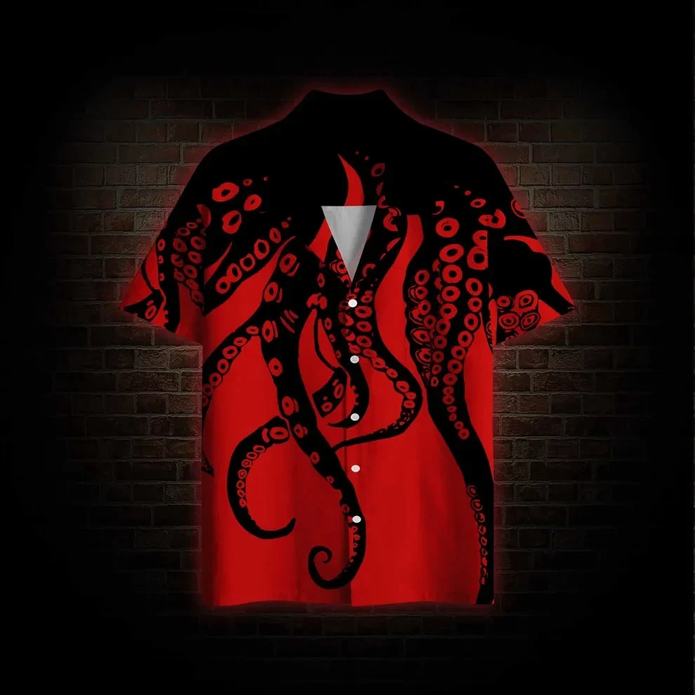 Tentacle Hawaiian Shirt Unisex S-5XL