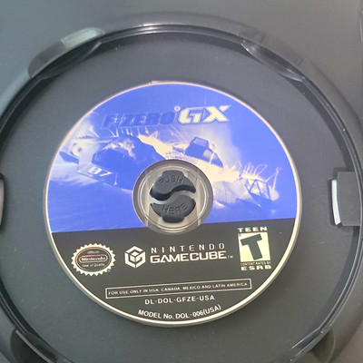Vintage F-Zero GX Nintendo GameCube Used Game Disc in Case NTSC-U/C T 2003 Works