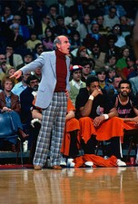 Head coach Jack Ramsey Portland Trail Blazers looks on v the Washi- Old Photo 7