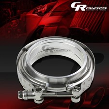 2.5 Steel Exhaust Turbo Intake Intercooler V-band Clampclampsaluminum Flange 2.5 Steel Exhaust Turbo Intake Intercooler V-band Clampclampsaluminum Flange
