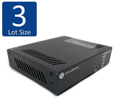 Lot of 3 Atlona AT-UHD-EX-70-TX Receiver Unit