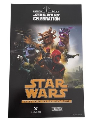Star Wars Celebration 2022 Anaheim Tales From Galaxy s Edge Panel Teaser Poster