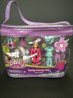 Polly Pocket Totally Trendy Pets Paw Park SEALED