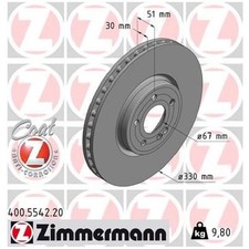 2x Bremsscheibe vorne für Mercedes A-Klasse V177 W177 B-Klasse W247 id33810