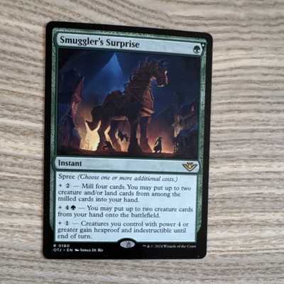 Magic: The Gathering Smuggler's Surprise Outlaws Thunder Junction Rare Instant  