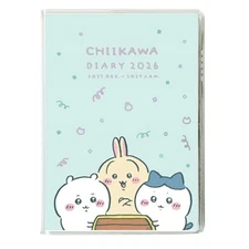 2026 Planner B6 Comic Monthly Diary Chiikawa/Treasure