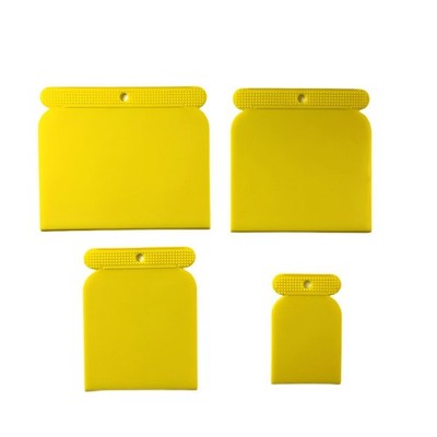 4 Pieces Scraper Set Putty Knives for Paint Edging Cutting Skirting Boards