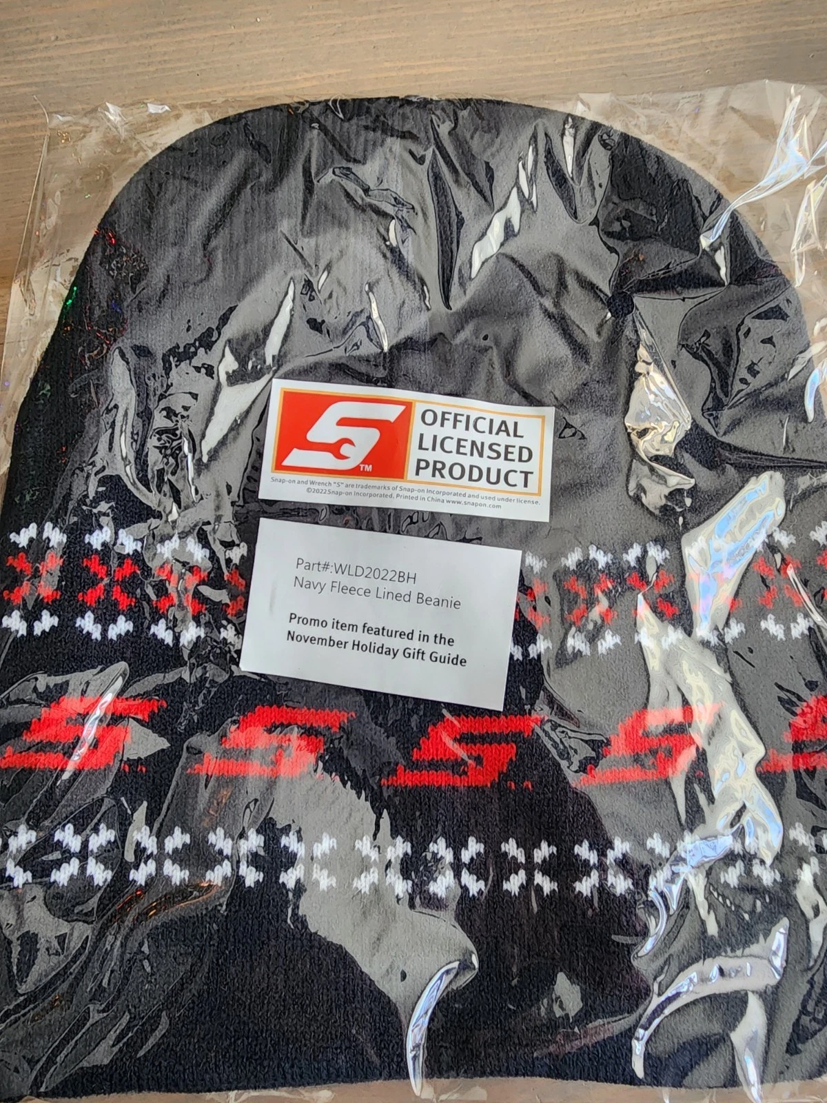 Snap-on Tools Navy Beanie Winter Hat NEW IN PACKAGE