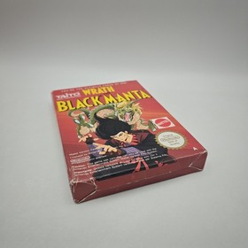 WRATH OF THE BLACK MANTA NINTENDO NES PAL A CIB COMPLETO