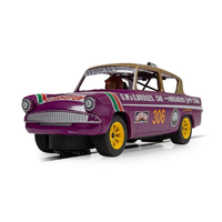 Ford Anglia 10SE George Polley 306 Slot 1:32 Scalextric Slot -D- Neues Modell