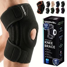 Knee Brace with Side Stabilizers Patella Gel Pads for Pain Relief and Joint...