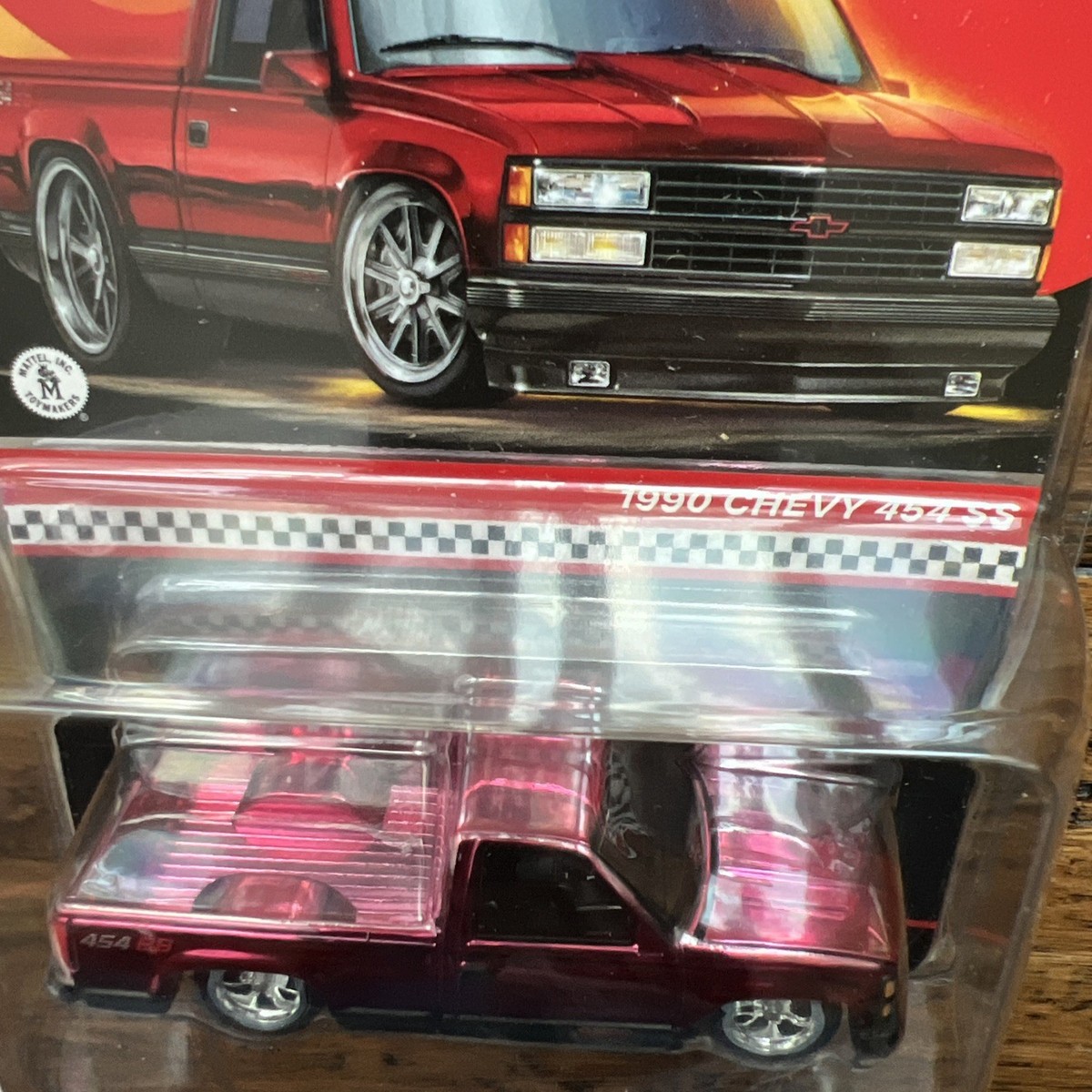 Hot Wheels Red Line Club 1990 Chevy 454 SS 1:64 Diecast Pickup