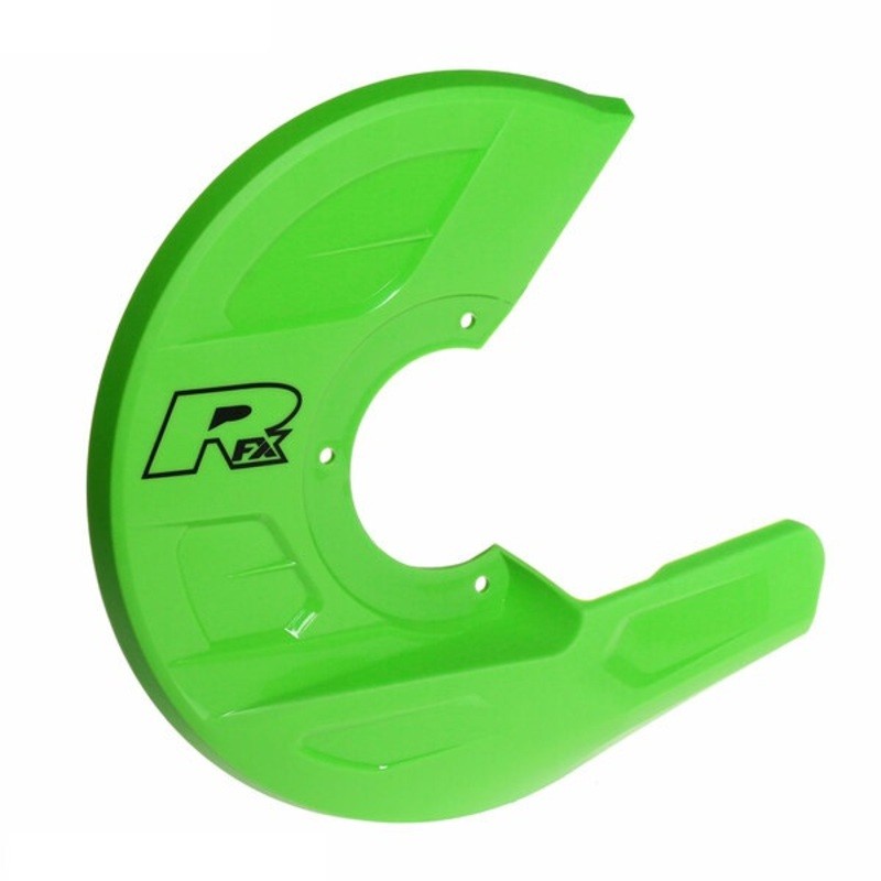 Protection étrier et disque de frein RFX Pro vert universelle pour moto