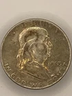 1963 Franklin Half Dollar 90% Silver Denver Mint Circulated Ungraded Coin