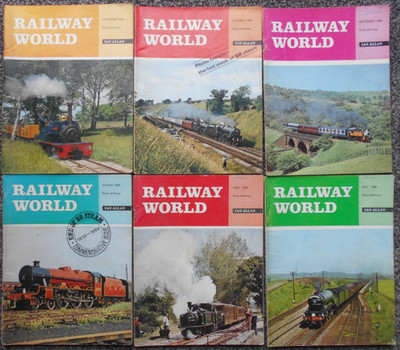 Eisenbahn Welt Magazin Konvolut Restposten 7 Exemplare Dampfzüge 1977 Erscheinung