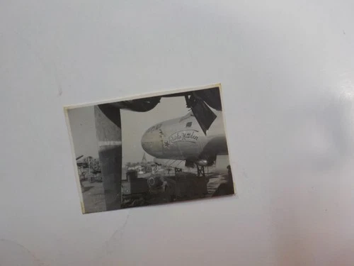 WW2 Photo Nose Cone Art Raidin Maiden Military Aircraft Original Photograph