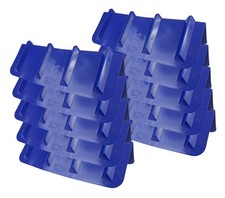 Mytee Products 10 Pack Blue Corner Protector V Shaped Edge Guard 8" x 8" x 2...