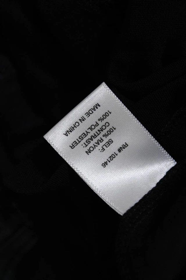 Michael Stars Women Lace Cap Sleeve V Neck Matte Jersey Shift Dress Black Size 0 - Image 4 of 4