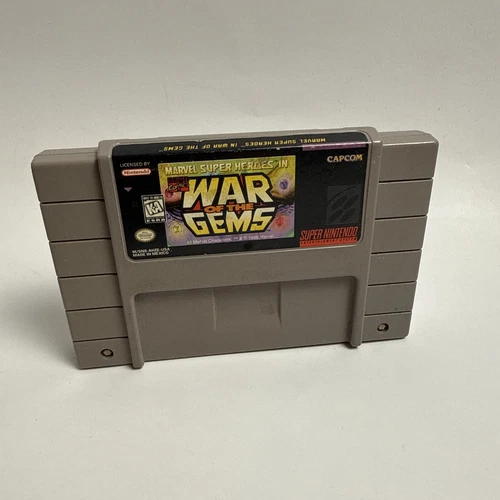 Marvel Super Heroes: War of the Gems (SNES, 1996) (Cartridge Only)