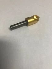 1/2" 82 DEGREE COBALT TiN COATED SINGLE FLUTE COUNTERSINK MADE IN USA
