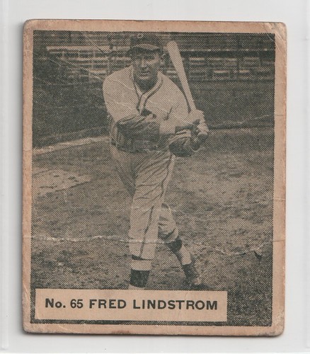 1936 Fred Lindstrom #65