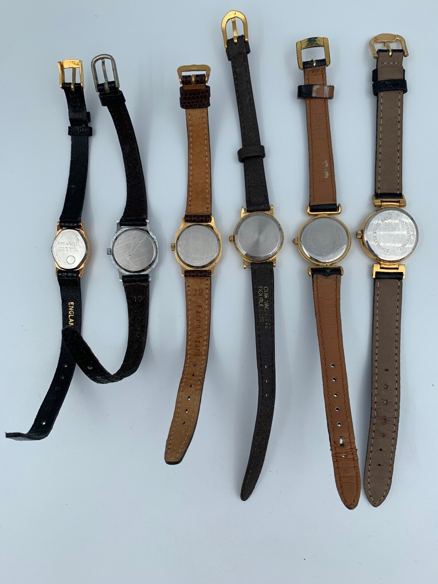 Lot De Montres Femmes Quartz - Marques : Shirland, Diamant, Timex, Lanor, Smalto, Francesco - Neuf Avec étiquettes