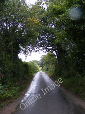 Photo 6x4 Abbey Lane, Leiston Looking towards the B1122 Abbey Road near t c2011