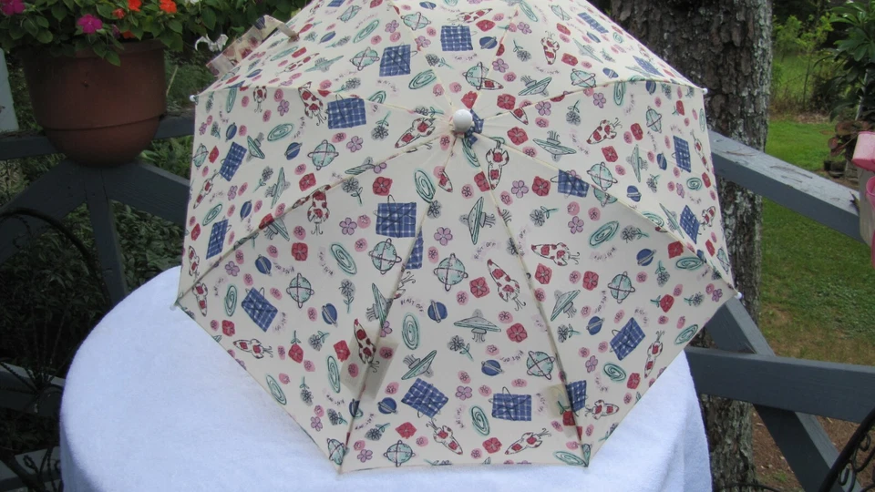 Nuevo con etiquetas Paraguas ShedRain Kids Endure the Elements Diseño BLAST OFF 24" Guerra de por vida Foto 2 de 4