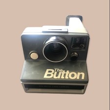Polaroid The ButtonLand Camera Film Instant Camera - UNTESTED
