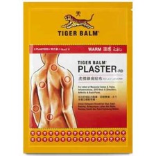 10 Packs x Tiger Balm Plaster RD Relief Pain Warm 10cm x 14cm Free Shipping