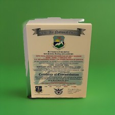 AIR NATIONAL GUARD - OREGON / 142ND FIGHTER WING~CERTIFICATE OF COMMENDATION