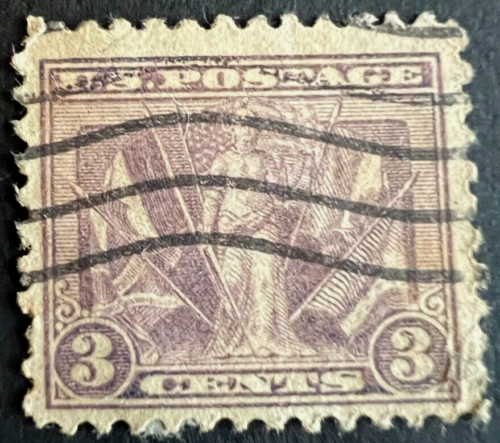 Scott#: 537 - WW1 Victory Issue 3¢ 1919 BEP used single stamp - Lot 3 - Picture 1 of 2