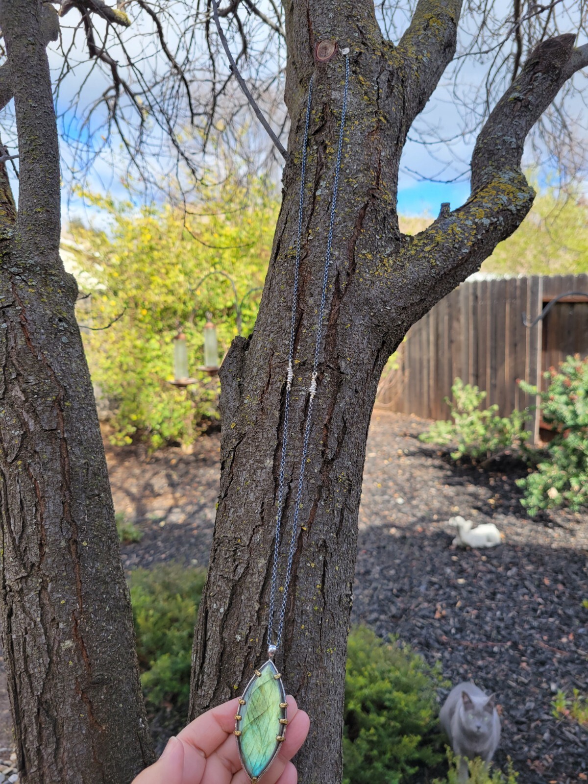 Artisan Eclipse Oval Labradorite Sterling Silver … - image 18