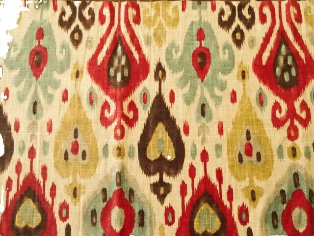 Cojín De Acrílico Tela ikat