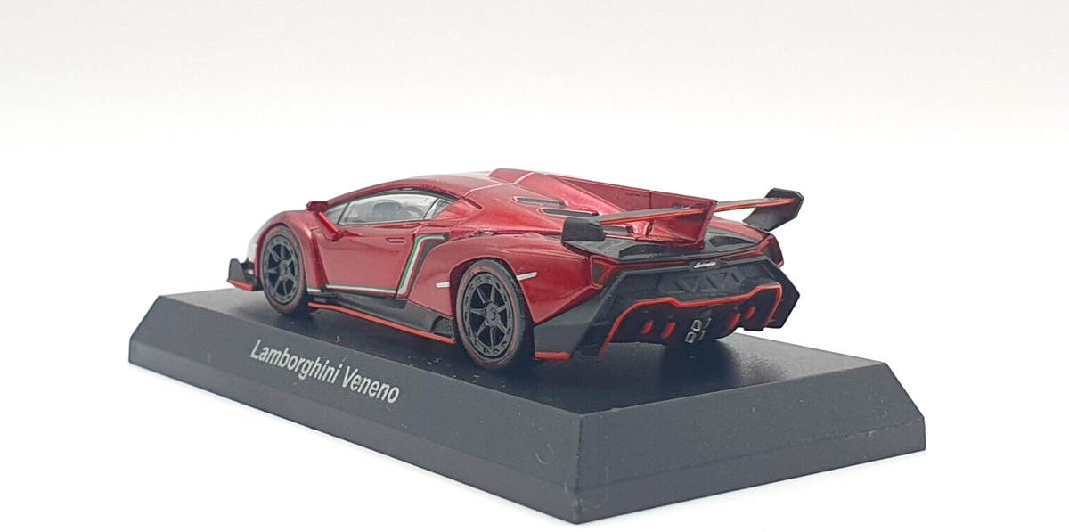 Kyosho 1/64 LAMBORGHINI VENENO RED diecast car model | eBay