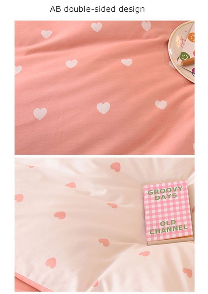 Quilt Cover Solid Color Princess Wind Comfortable Soft Cotton Quilt Set Bed Skirt Four-piece main image 1