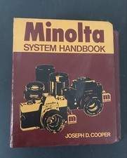 MINOLTA SYSTEMS HANDBOOK BY JOSEPH D. COOPER CIRCA 1973