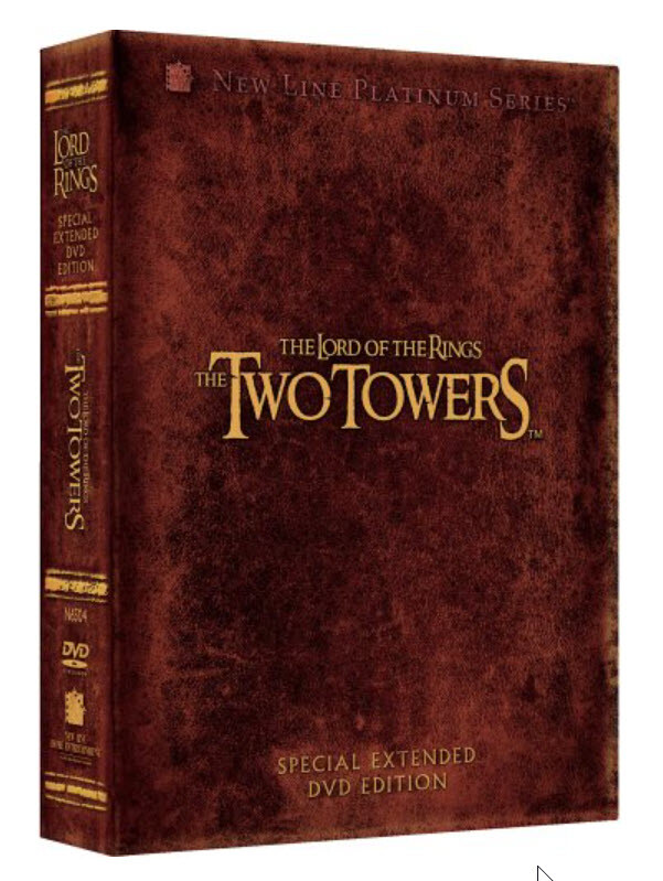 THE LORD OF THE RINGS: The Two Towers Special Extended Edition 4 DVD Set