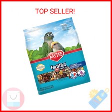 Kaytee Forti-Diet Pro Health Conure and Lovebird Pet Bird Food, 4 Pound