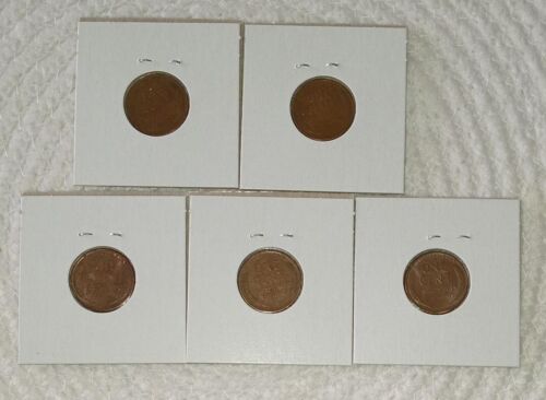 5 Wheat Pennies 1937-1955 (4P16-20) Vintage Wheat Pennies Add to Your collection - Picture 4 of 4